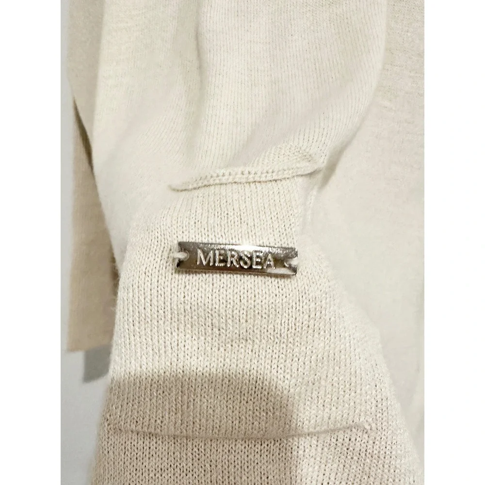 Mersea Catalina Crew Neck Traveler Sweater‎ in Sand Size 0S